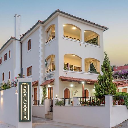Villa Araucaria - Private Pool, Jacuzzi, Sea View 레팀노 외부 사진